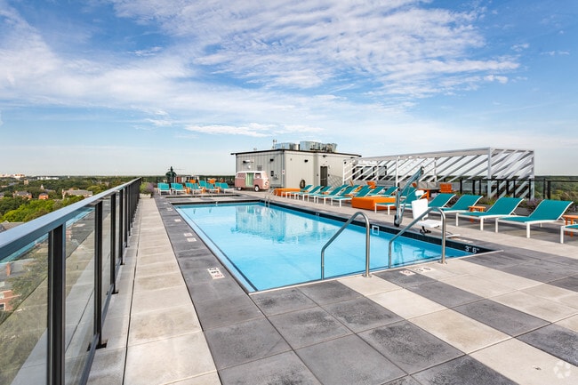 Pool - Hub East Lansing Apartments