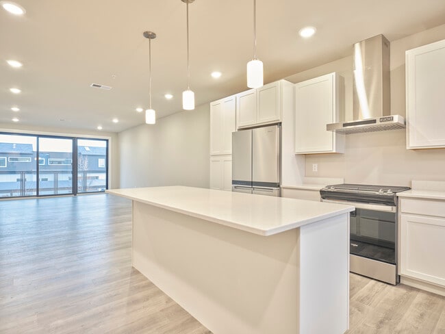 Cocina gran sala 2do nivel - Westland Lofts