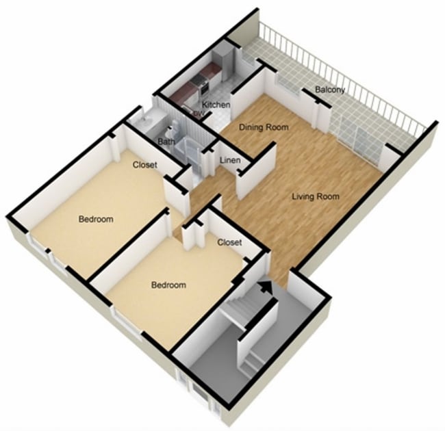 Interior Photo - Colonial Point Apartments