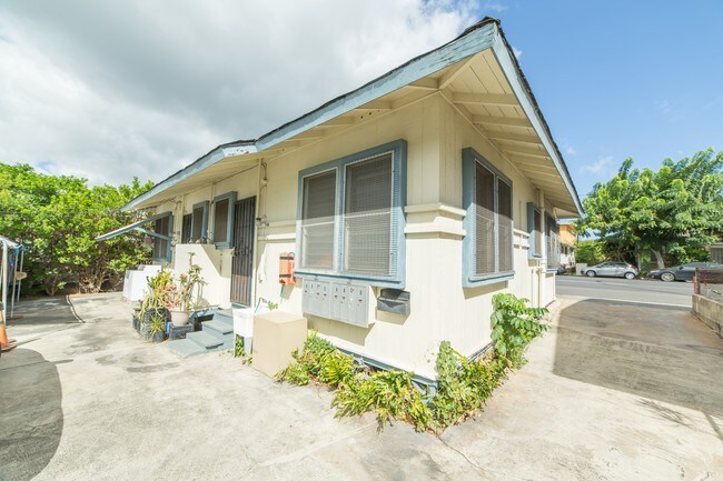 Front Bldg from back side - 730 Piikoi St