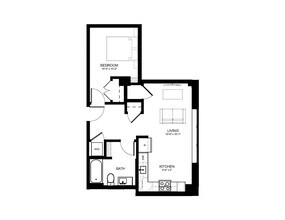 Explore the smart design of this contemporary apartment, tailored for modern living. - The Loop at Midtown