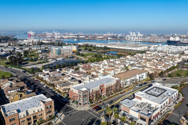 Aerial Photo - Liner at Alameda Landing