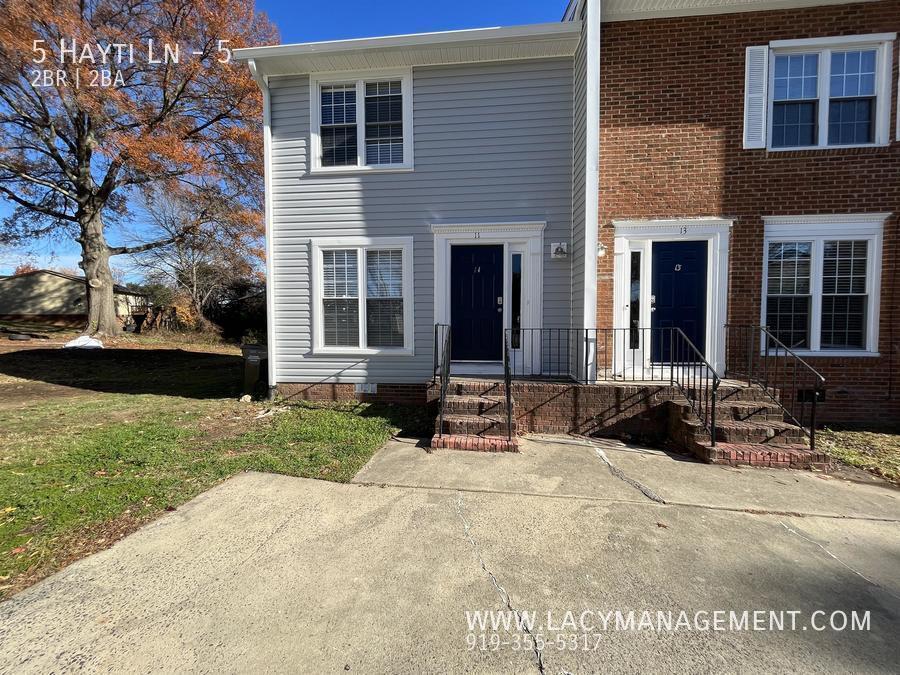 5 Hayti Ln, Durham, NC 27701 Townhome Rentals in Durham NC