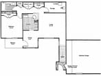 1 bedroom, 1 bath w/attached garage (A2)