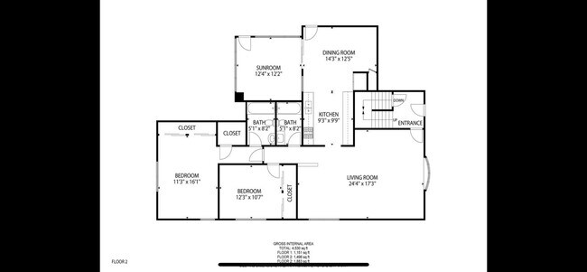 Floor Plan - 1105 E Ardyce Ln