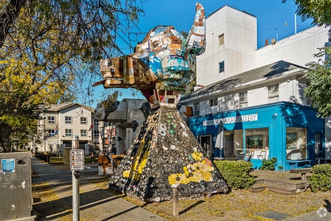 Davis has evolved into a dynamic and diverse neighborhood full of life and art.