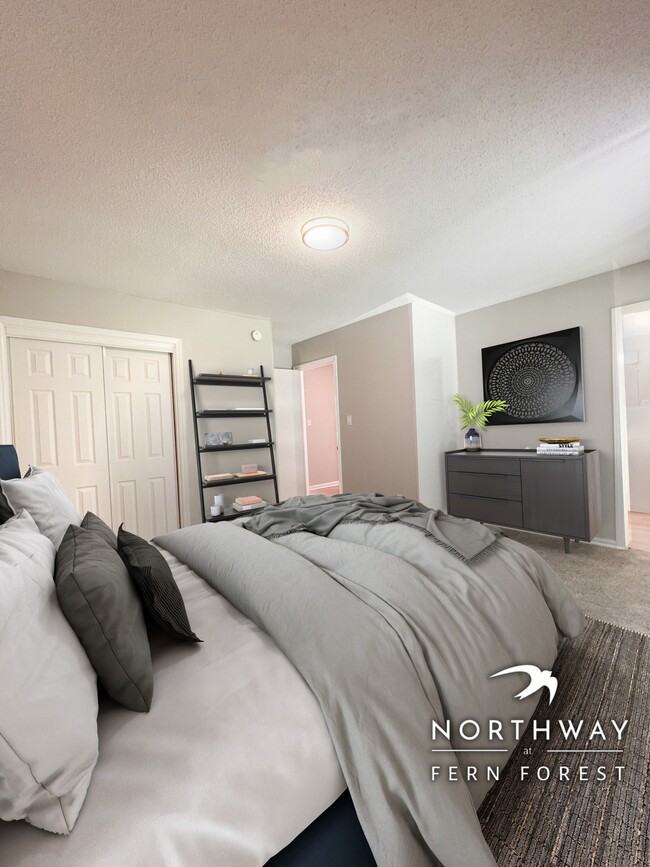 Bedroom - Northway at Fern Forest Apartments