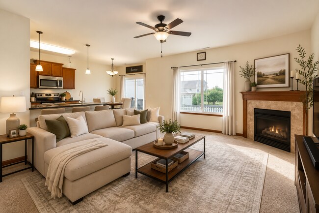 Sala de estar - 8306 Wilden Dr