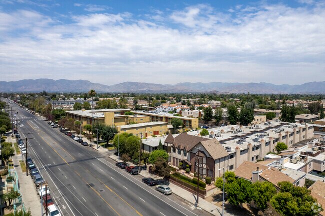 Aerial Photo - 9210 Van Nuys Blvd
