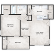 One Bedroom / One Bath / 60