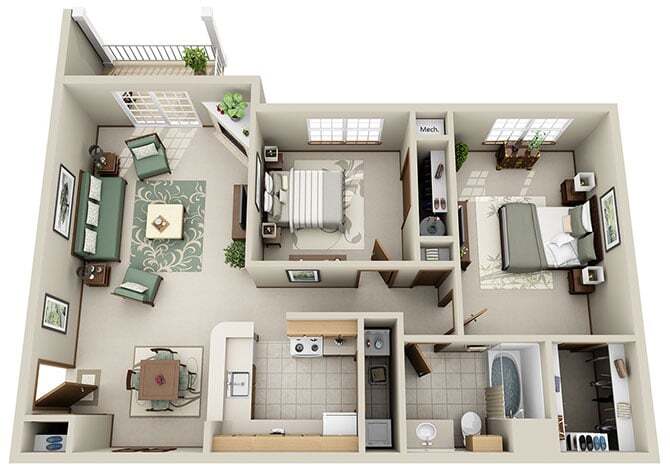 Settler's Landing Apartments – BA1