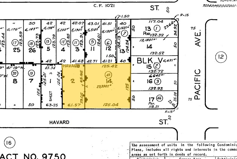 Plat Map - Voyager Apartments