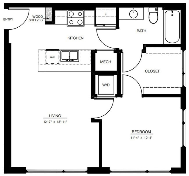 Interior Photo - The Nest Scott's Addition