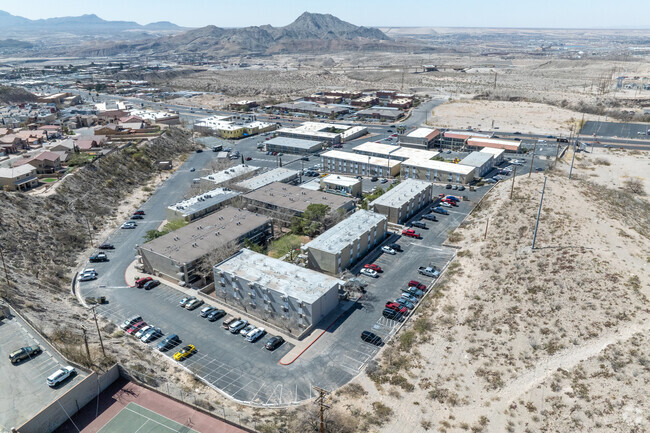 Aerial Photo - Trio Apartments