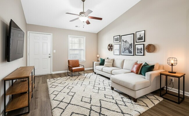 Plano de planta de jardín de dos habitaciones - x - Meadow Creek Townhomes