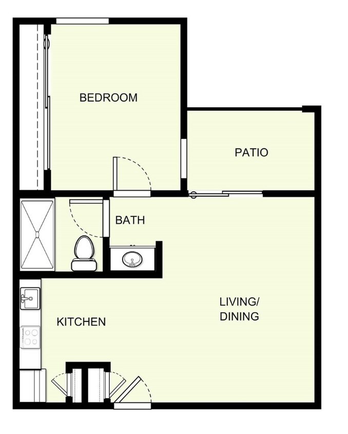 Plano de planta - Holiday Springs of Napa