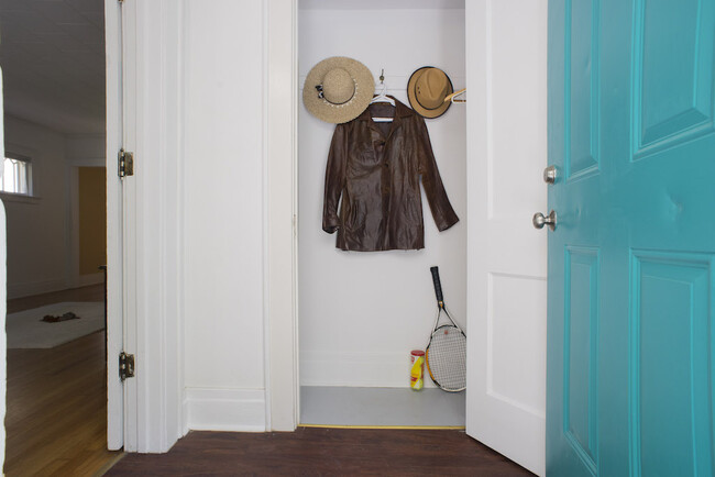 entry foyer and closet - 705 Ackerman Ave