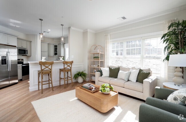 The Alder 2BR, 2BA - 1,762SF - Living Room - The Residences of Skye