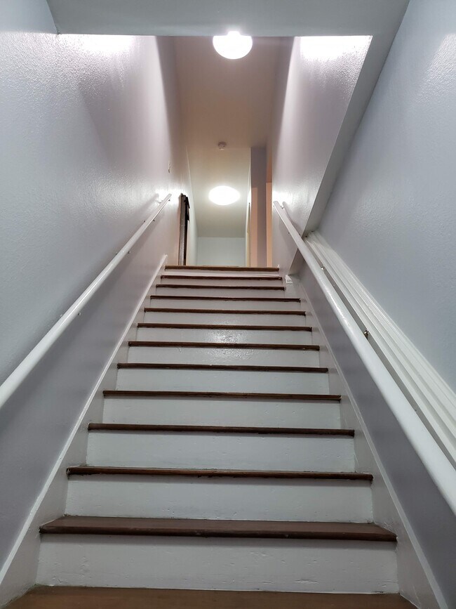 Own stairwell entry - 868 1/2 W 43rd St