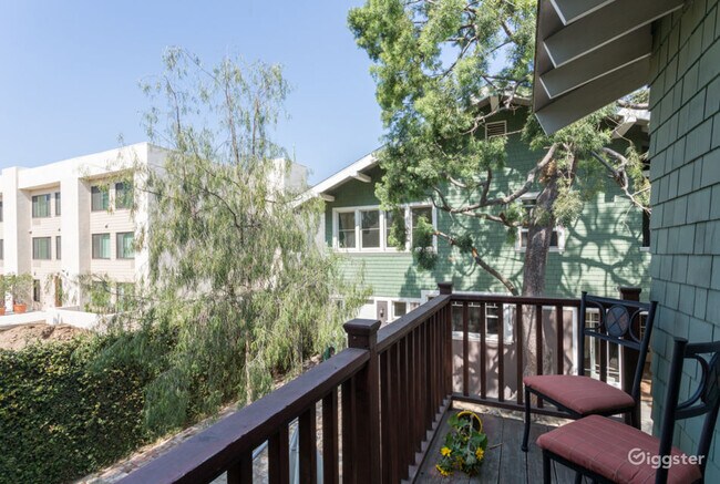 View from private balcony - 321 S Van Ness Ave