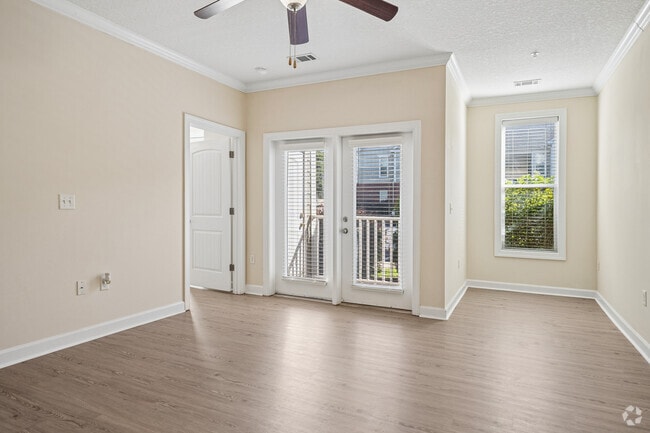 1 dormitorio, 1 baño - 781 pies cuadrados - Sala de estar - Ballantyne Commons Simpsonville