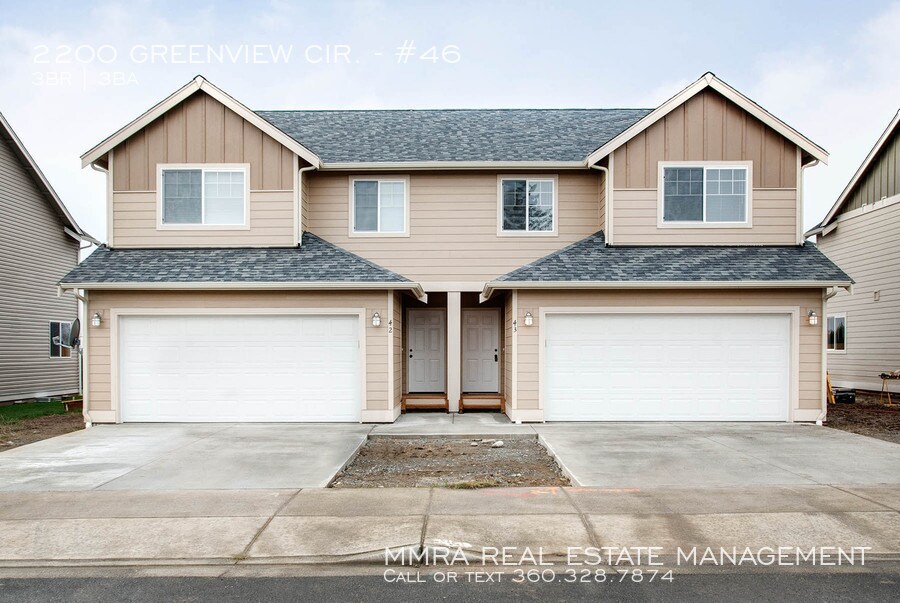 Recently Built 3 Bedroom Townhome Apartment for Rent in Lynden, WA