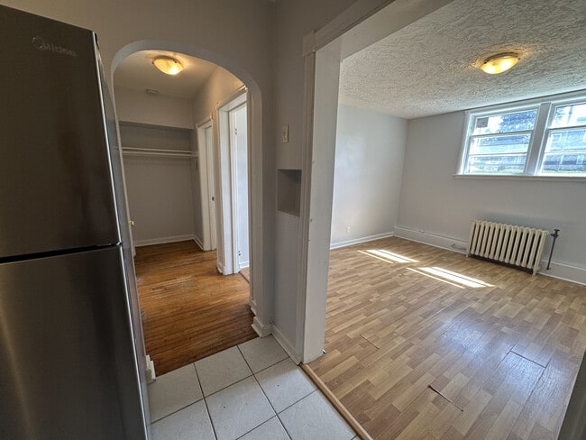 Kitchen into Living Room - Bayers Road Apartments