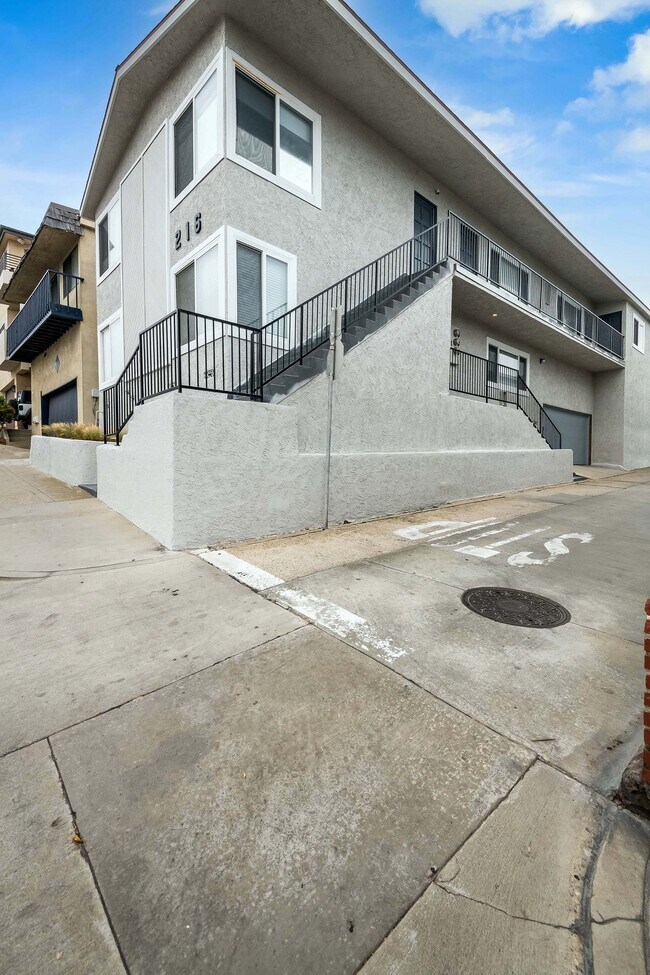 West Side of Building - 216 Rosecrans Ave