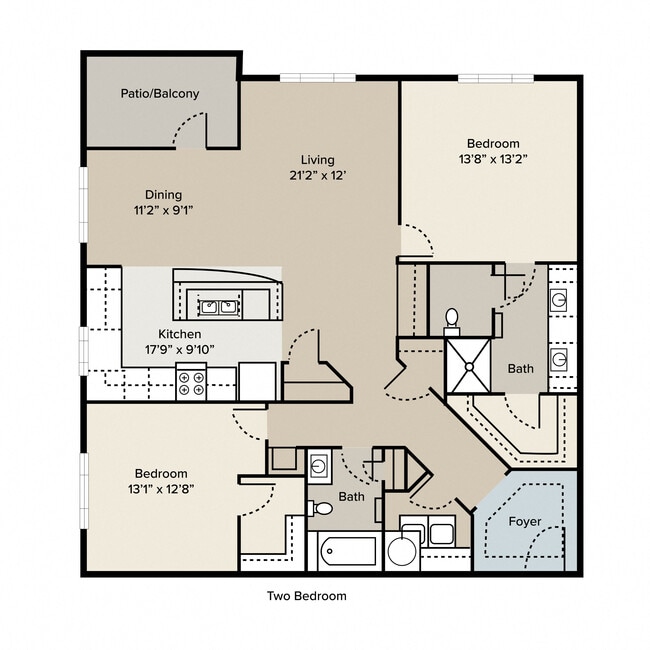 Floorplan - Tortuga Bayside