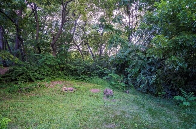 Backyard facing north - 600 Ridgeview Ave