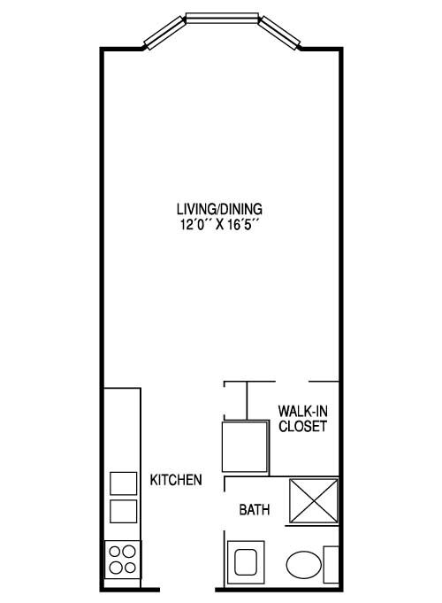Estudio - Madison Downtown Apartments
