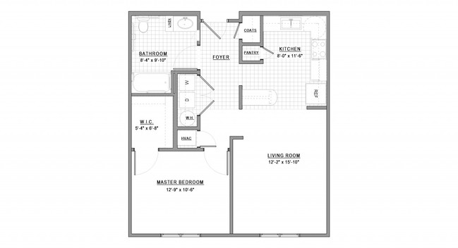 1BR/1BA - Autumn Spring Apartments