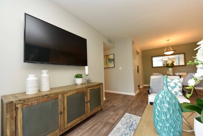 Sala de estar - Brookhaven Apartments