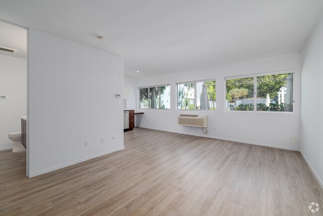 Studio - 400SF - Bedroom/Living Room - Park View Hillcrest