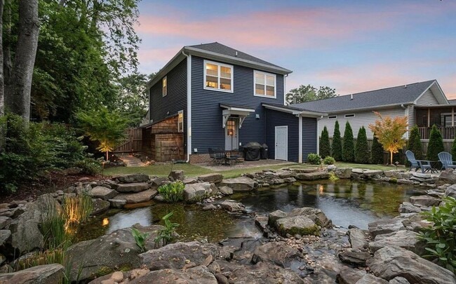 Photo - Like-new 3 bedroom, 2.5 bath house with an organic pond!
