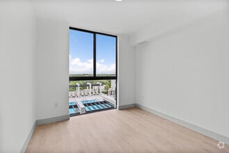 3BR, 3BA - 1,267SF - Bedroom - Gardens Residences