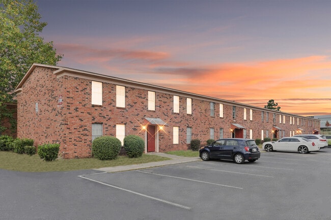 Beautiful Twilight Exterior - Valor Pointe Apartments