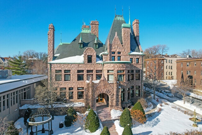 The Van Dusen Mansion can function as an event venue in Stevens Square.