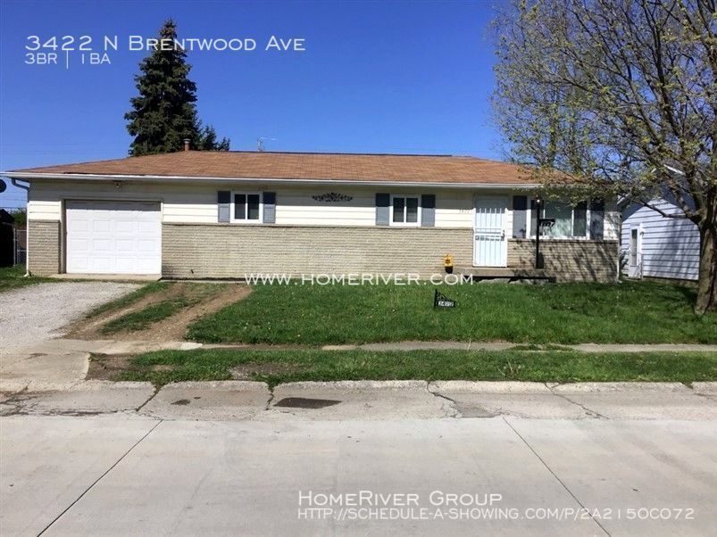 3422 N Brentwood Ave, Indianapolis, IN 46235 House Rental in