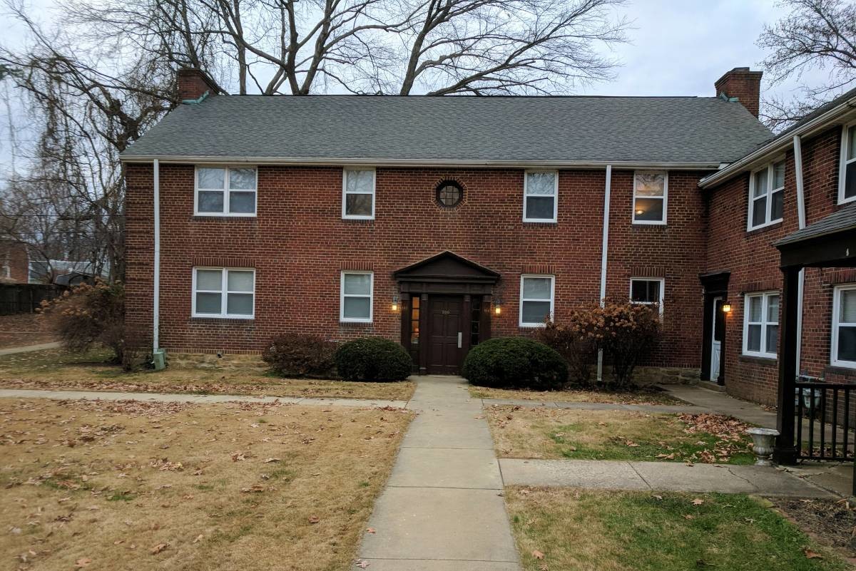 Building from the exterior (unit in top left) - 200 Skipjack Ln