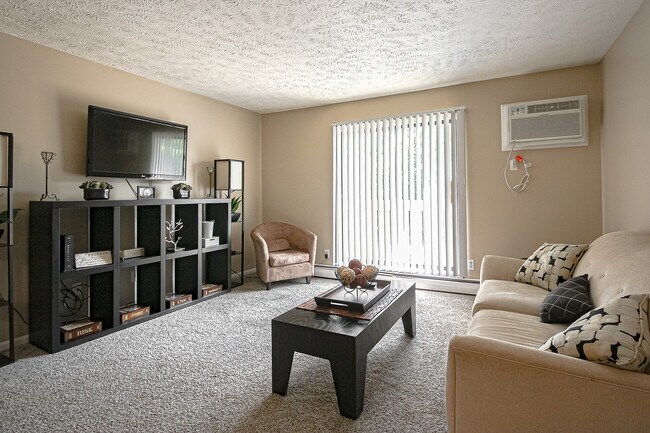 Springbrook - Sala de estar - Homestead Apartments