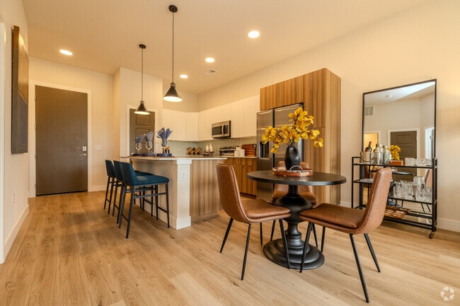 1BR, 1BA - 686SF - A1 - Kitchen - Flats on the A