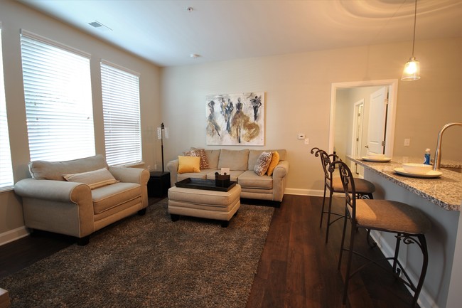 Ashland Living Room - Apartments on Edgehill