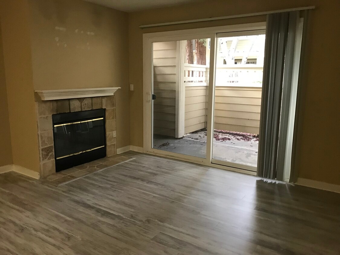 fireplace in living room - 235 Reflections Dr