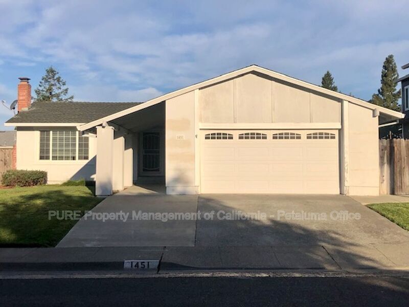 1451 Ivy Ln, Petaluma, CA 94954 House Rental in Petaluma, CA