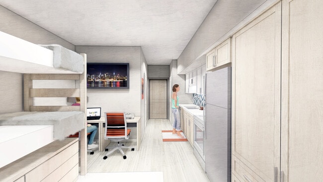 studio apartment - Jefferson Flats Apartments
