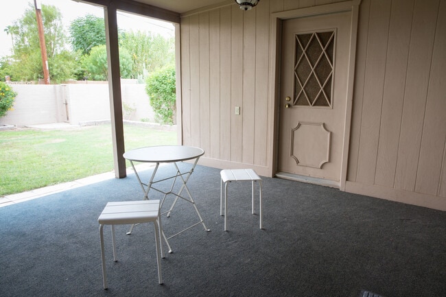 Backyard covered area - 7561 E Belleview St