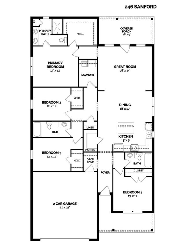 Building Photo - Brand New 4BR/3BA Home in Westridge Crossing!