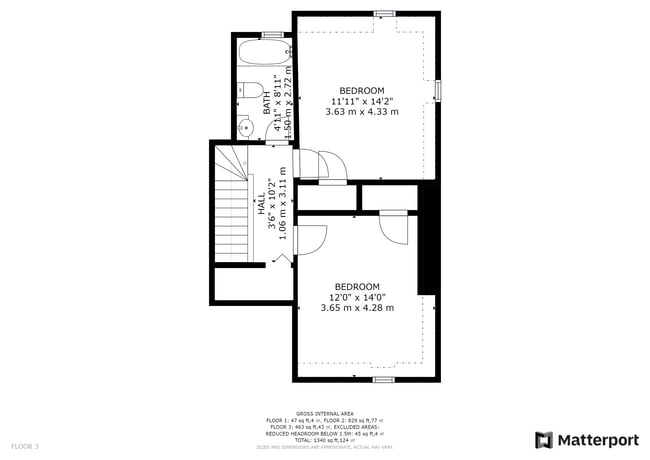 3rd floor - 181 Mount Prospect Ave