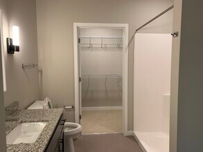 First Bathrooms, Step-in Shower - The Summit Residences